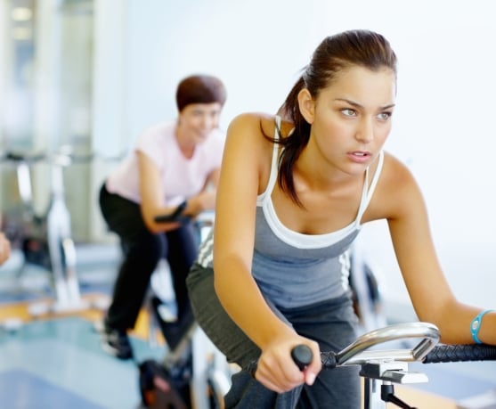 Spinning can help you burn hundreds of calories this winter