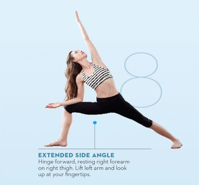 Tara-Stiles-yoga-workout-for-strength-extended-side-angle-pose