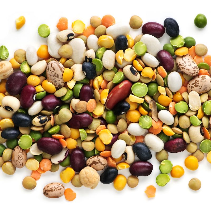 Colourful bean medley