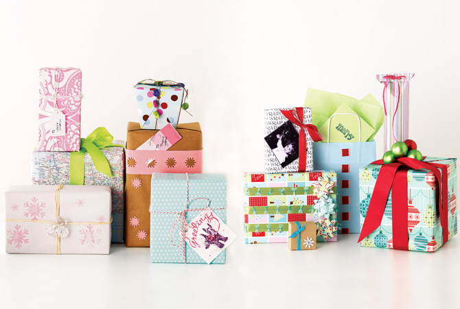 Do-it-yourself gift wrap
