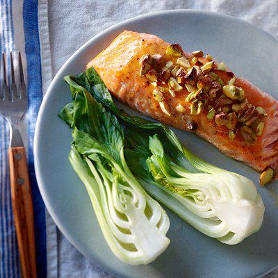 pistachio salmon crusted recipe
