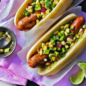 Tex-mex sausages recipe  Photo by John Cullen
