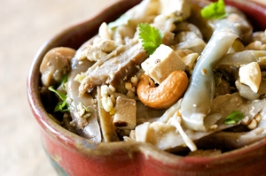 Julie Daniluk eggplant noodle pad thai recipe