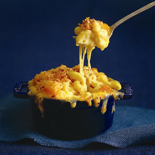 <b>Macaroni and cheese with roasted butternut squash</b>