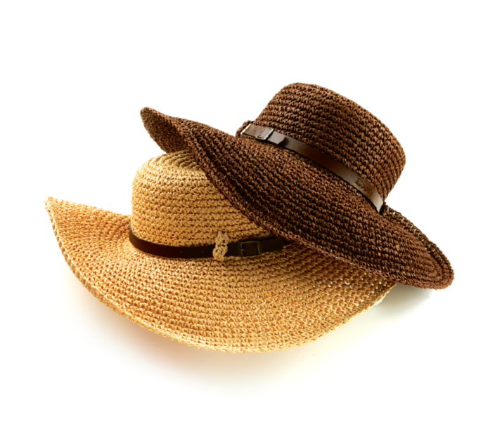 Roots wide-brimmed hat