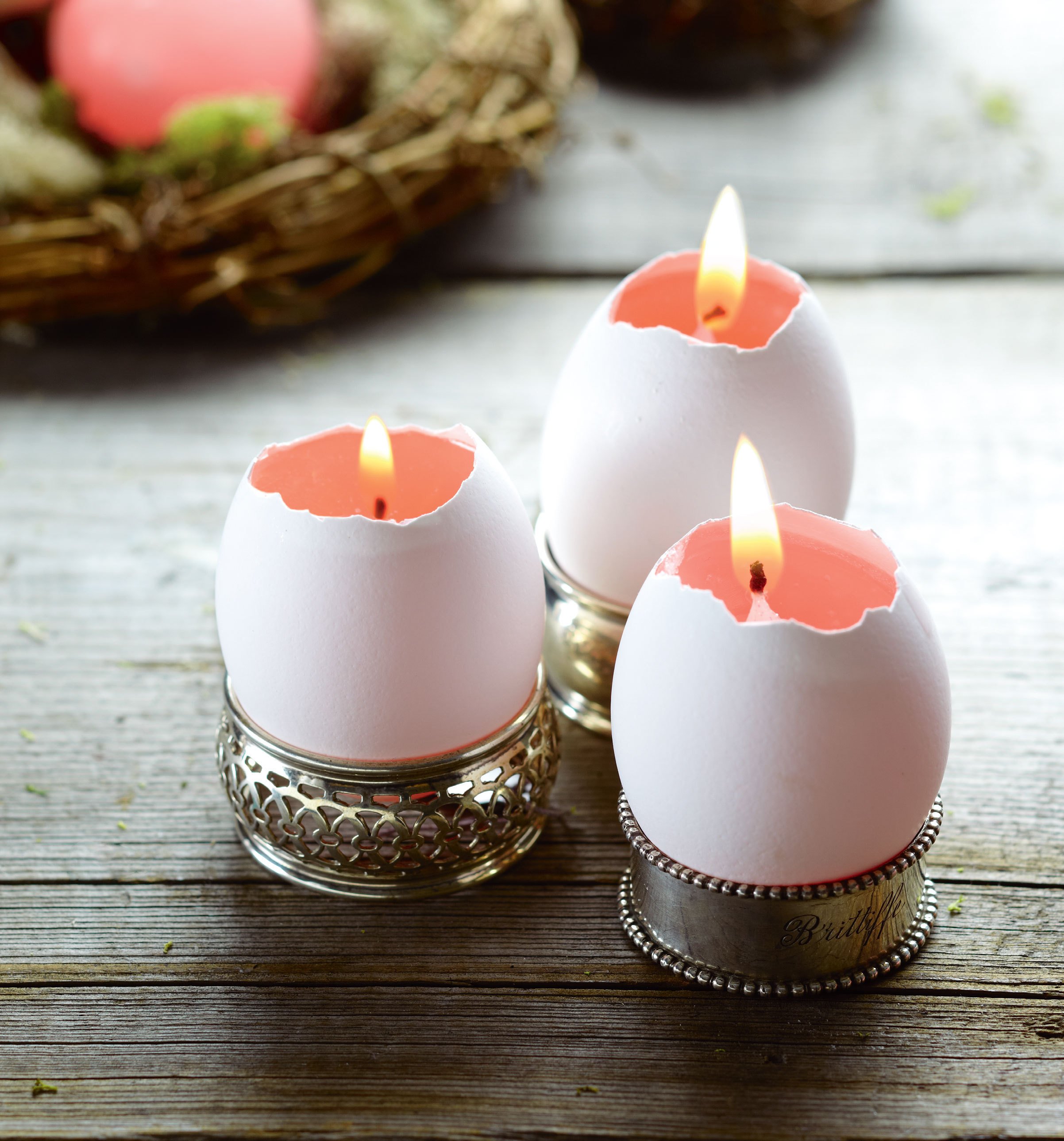How to make pretty Easter egg candles - Chatelaine