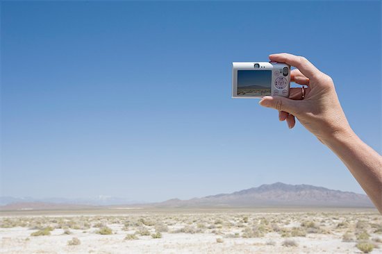 digital camera, desert