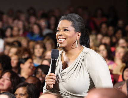 Oprah speaking at Lifeclass
