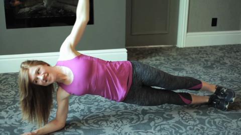 Ab workout: Olympic athlete Clara Hughes's top three core-strength workout moves