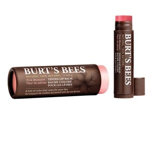 Burt's Bees Tinted Lip Balm Colour in Pink Blossom