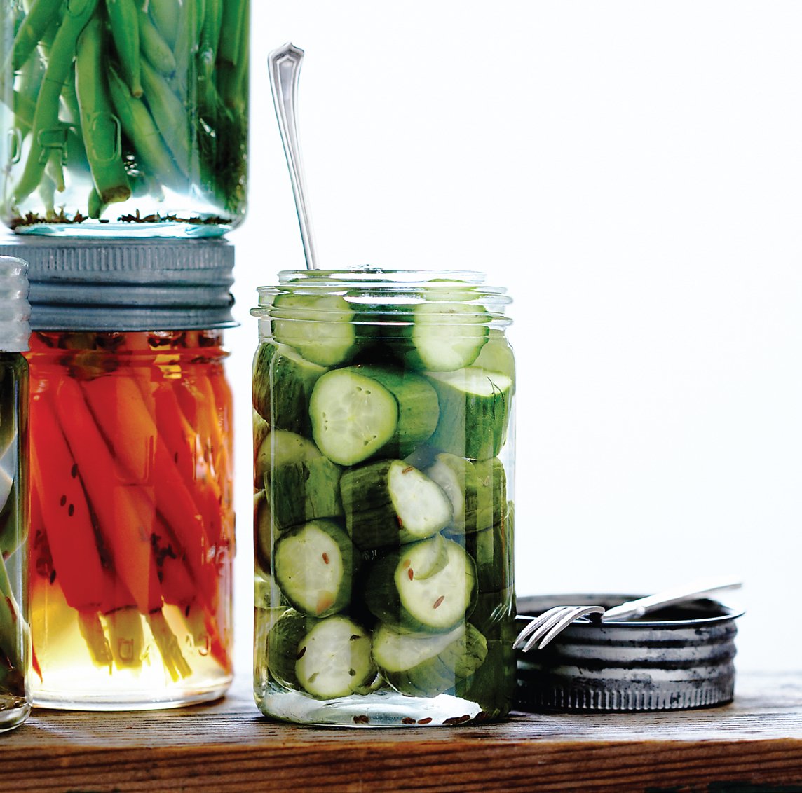 how to pickle fruits and vegetables, preserved pickling, canning