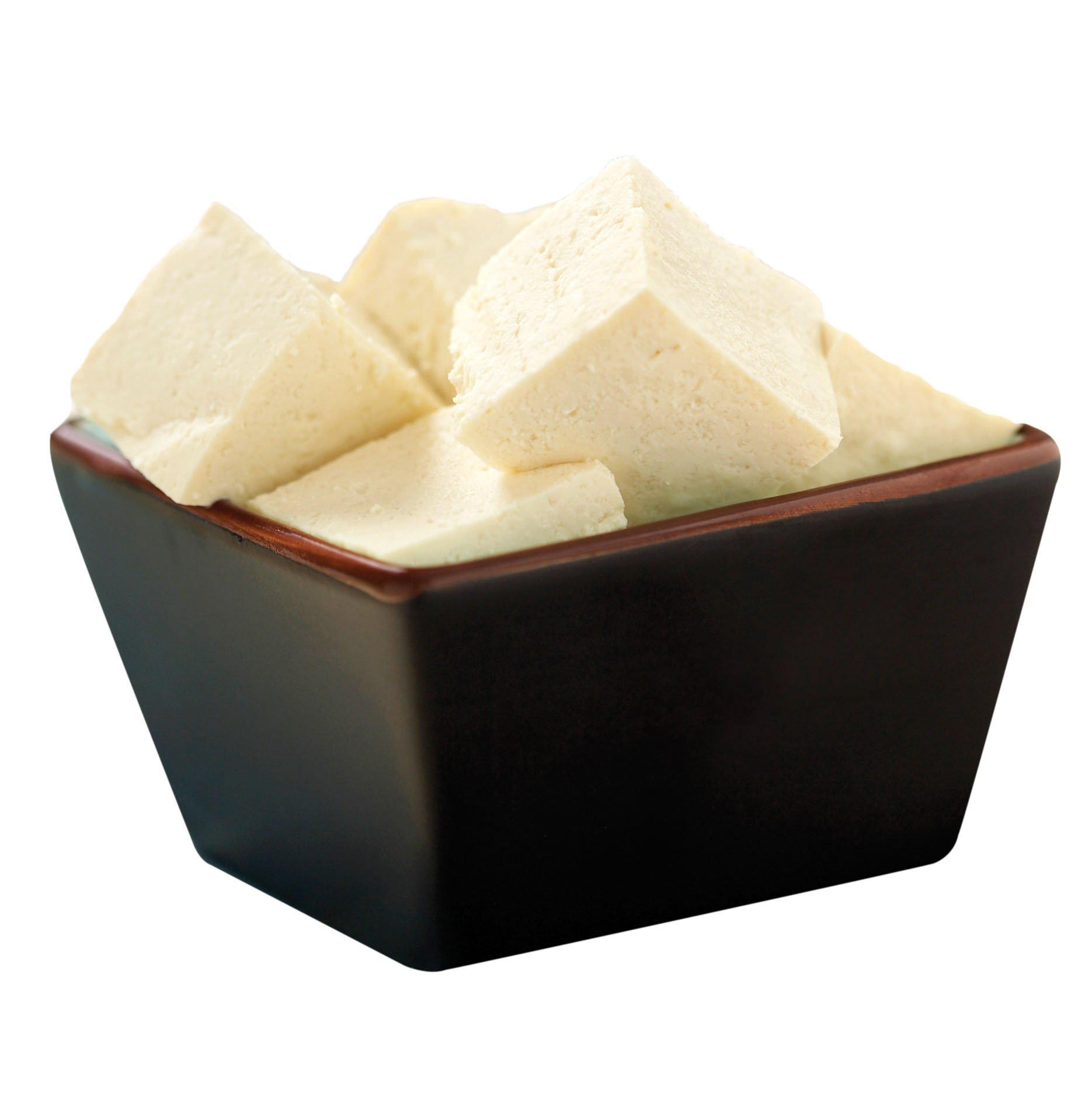Bowl of Tofu Cubes