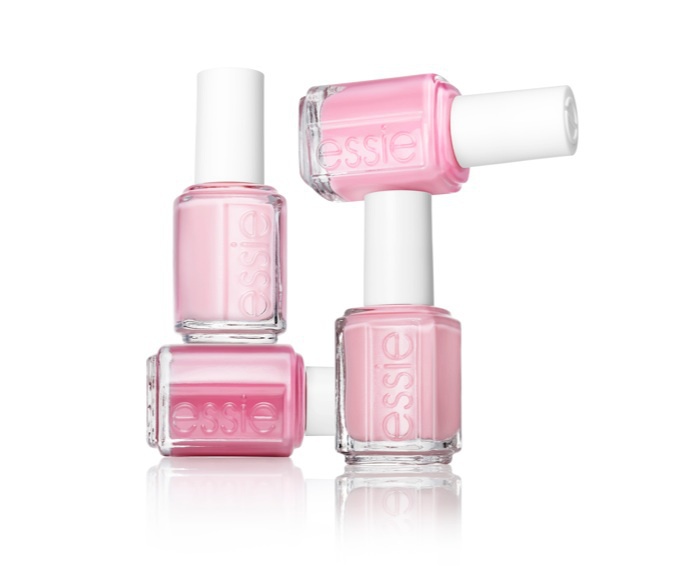 Pink essie nail polish