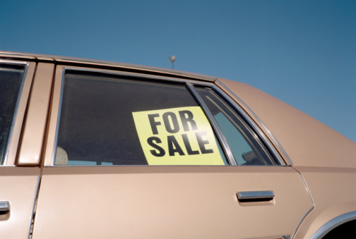 old car sale, used car salesman