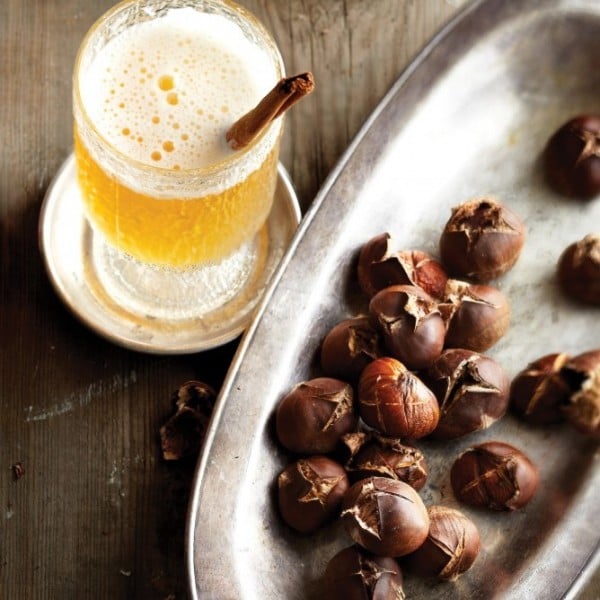 Christmas ale and easy roasted chestnuts