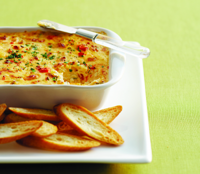 Roasted Red Pepper and Gouda Dip