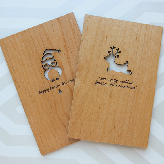 Wood cards