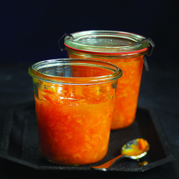 10-minute fresh clementine marmalade