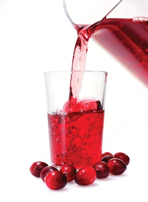 Cranberry juice, cranberries, Jan 13, p105