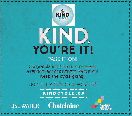 Printable #kindcycle cards