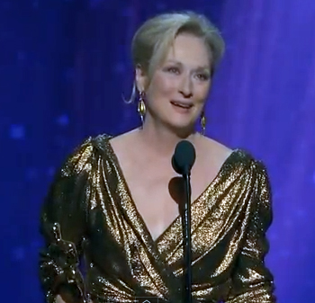 Meryl Streep Academy Awards acceptance speech