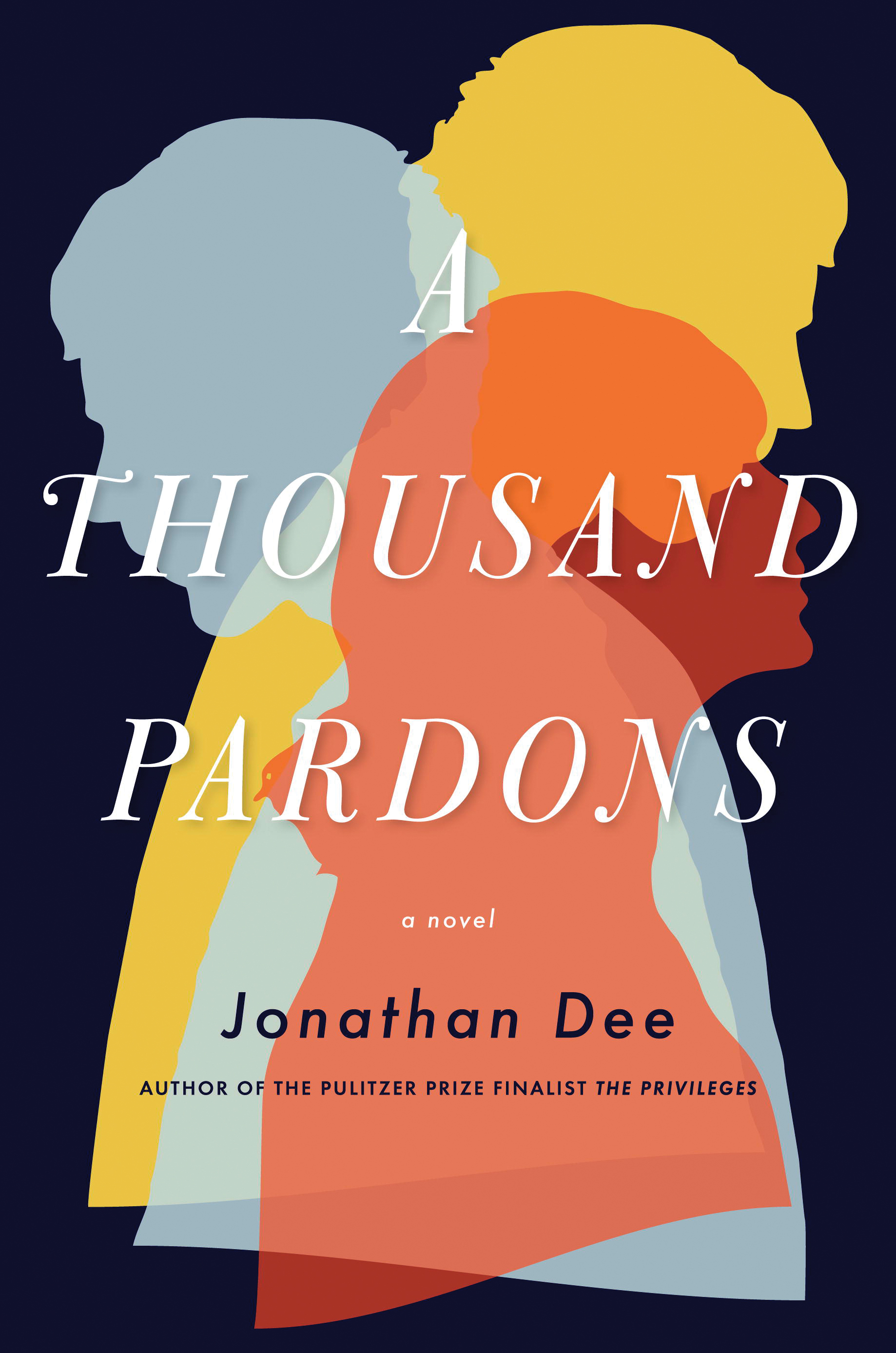 A Thousand Pardons book cover April 13 p178