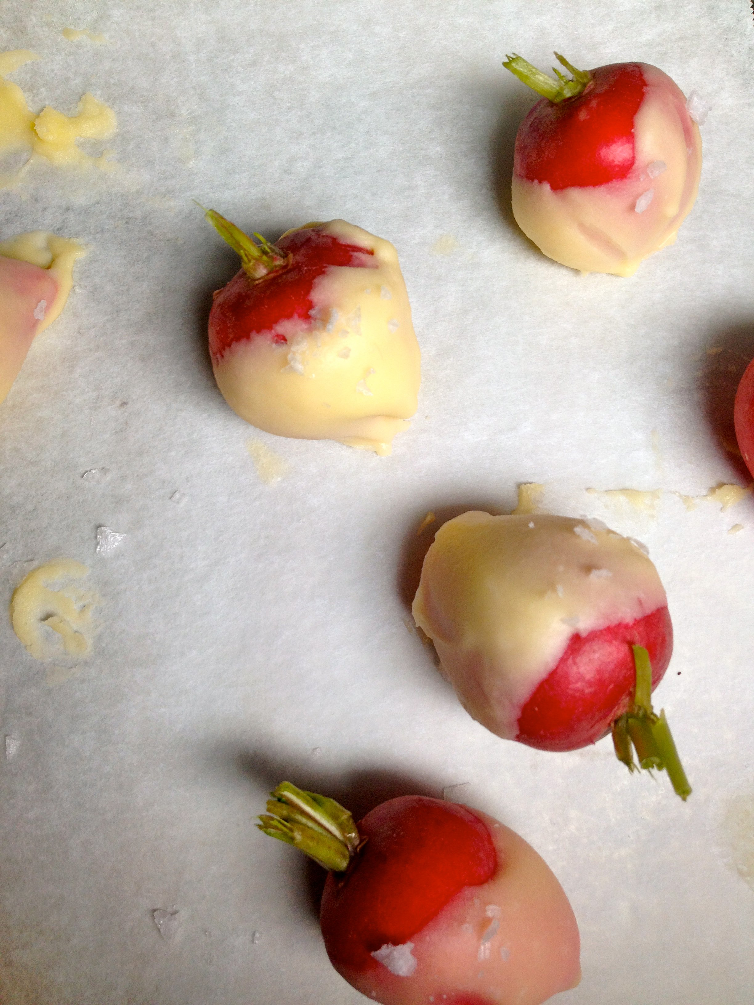 You must try these butter-dipped radishes