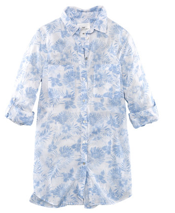 H&M Floral Tunic Top