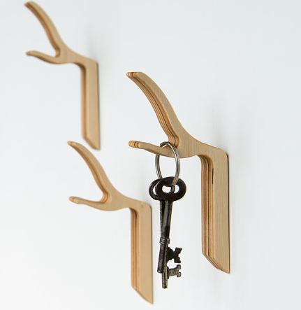 Handy (and cute!) twig hooks for $19