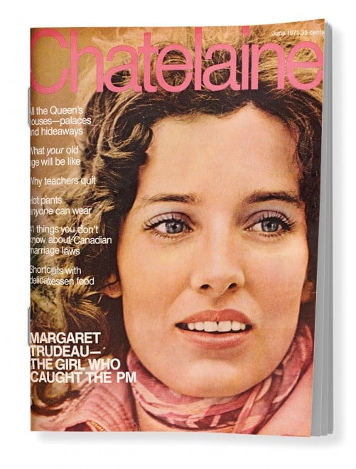 Margaret Trudeau 1971 Chatelaine cover