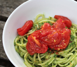 The best thing Claire cooked this week: Pesto pasta