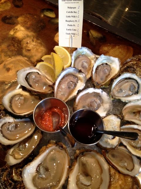Did you know that oysters are the only fresh seafood year round?