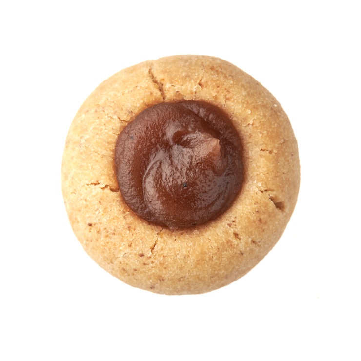 Roasted chestnut meltaway cookies