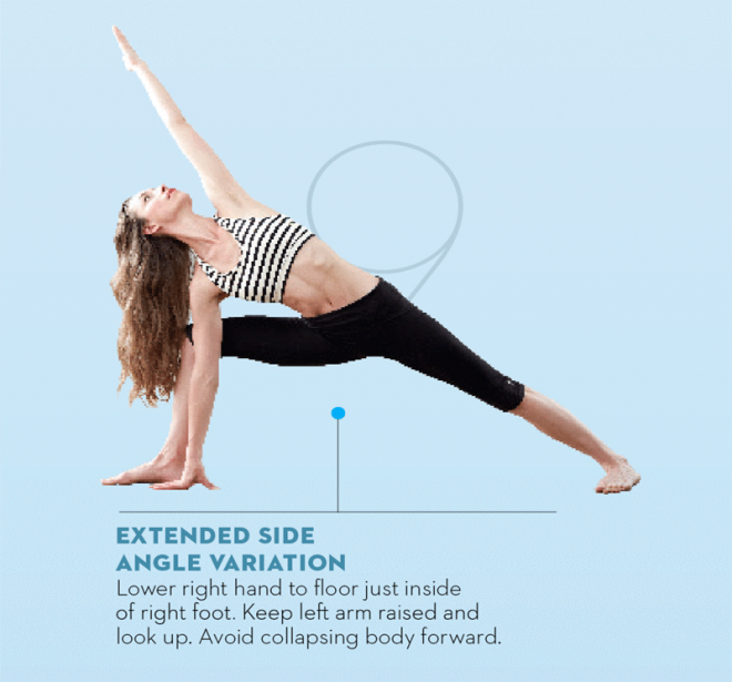 Tara-Stiles-yoga-workout-for-strength-extended-side-angle-variation-pose