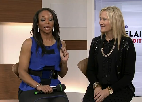 Tracey Moore and Chatelaine editor-in-chief Jane Francisco last time in Cityline
