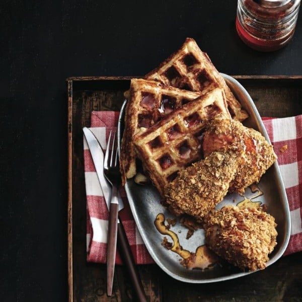 Sweet and spicy faux-fried chicken
