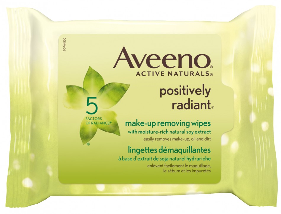 Aveeno Active Naturals Make up Removing wipes