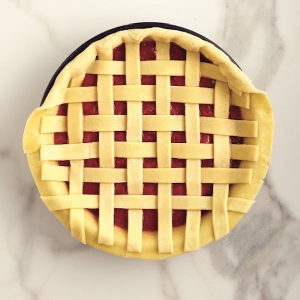 How to make pastry: weave a lattice pie crust