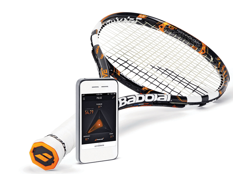 <b>1. Techie tennis rackets</b>