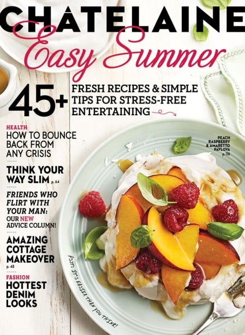 Chatelaine August 2014 Cover