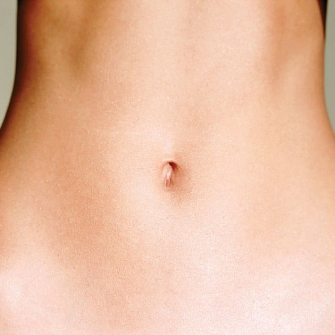Woman's Stomach abs gut