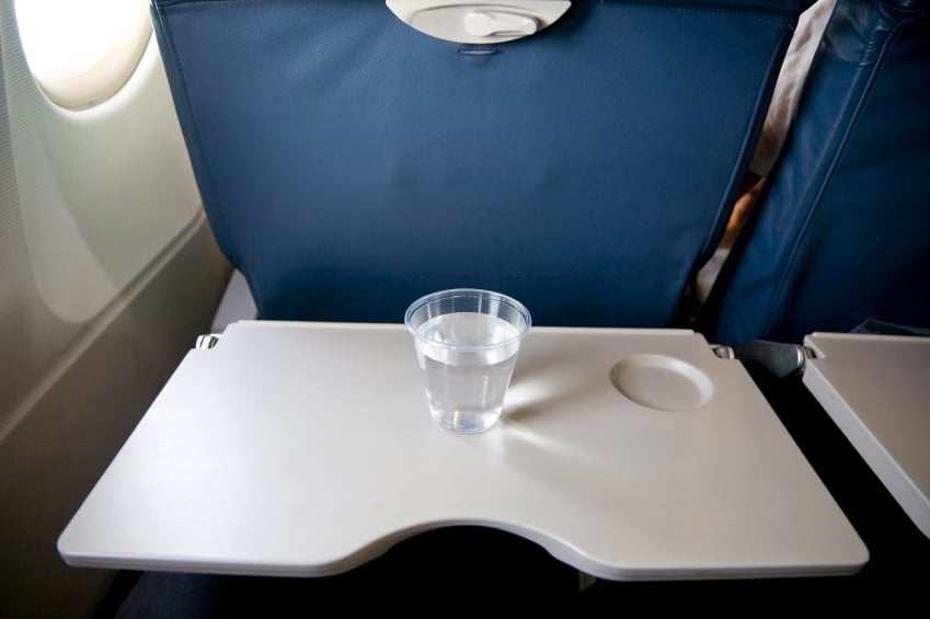 airplane seat tray