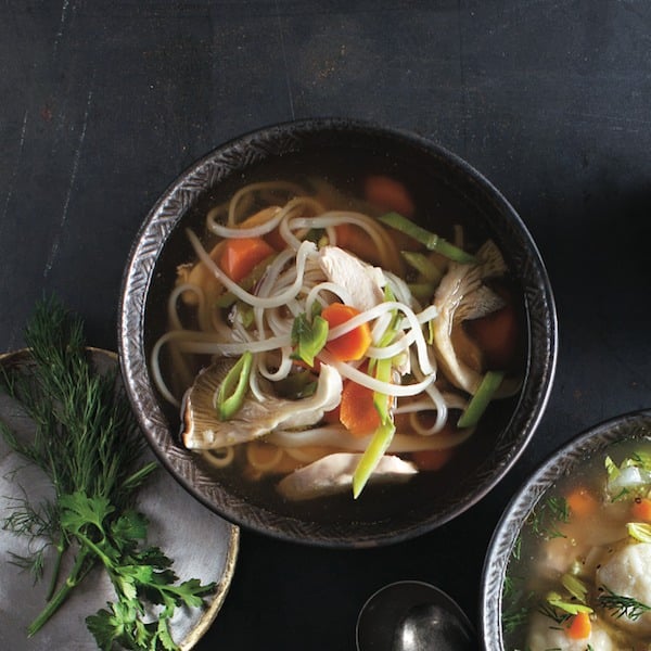 Asian chicken soup