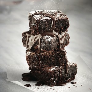 Brilliant gluten-free brownies. (Photo, Roberto Caruso.)