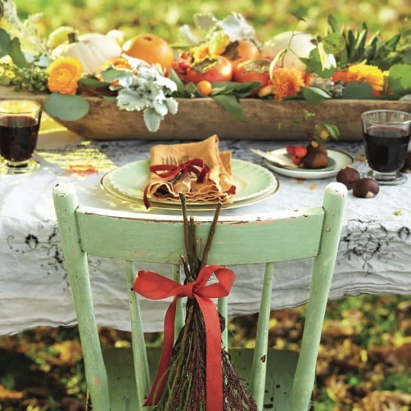Thanksgiving table setting - Thanksgiving menus