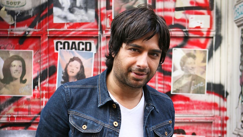 Jian Ghomeshi, a Canadian radio personality, and host of the radio show "Q," in New York, June 18, 2012. Ghomeshi's show, which can now be heard in the U.S., blends arts, culture and entertainment through long interviews, live music interludes and a daily monologue by the host. (Ari Mintz/The New York Times) -- PHOTO MOVED IN ADVANCE AND NOT FOR USE - ONLINE OR IN PRINT - BEFORE JULY 22, 2012. -- CREDIT: Ari Mintz/The New York Times/Redux