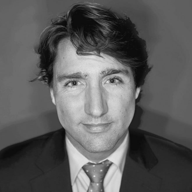 TORONTO, ON - APRIL 5: The editorial board met with Liberal leadership candidate Justin Trudeau on April 5, 2013. Afterwards he posed for a photograph in the Toronto Star studio.