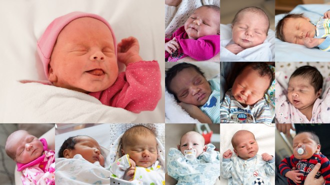 Meet Richelle Shiner and friends, Canada's first babies of 2015