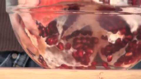 How to peel and seed a pomegranate