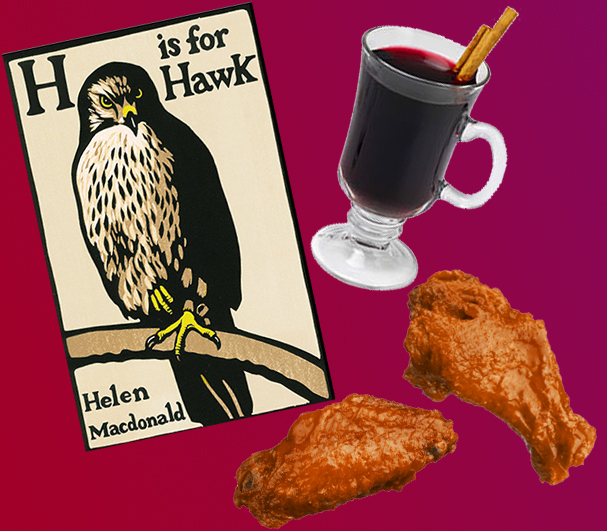 H is for hawk book club food to serve